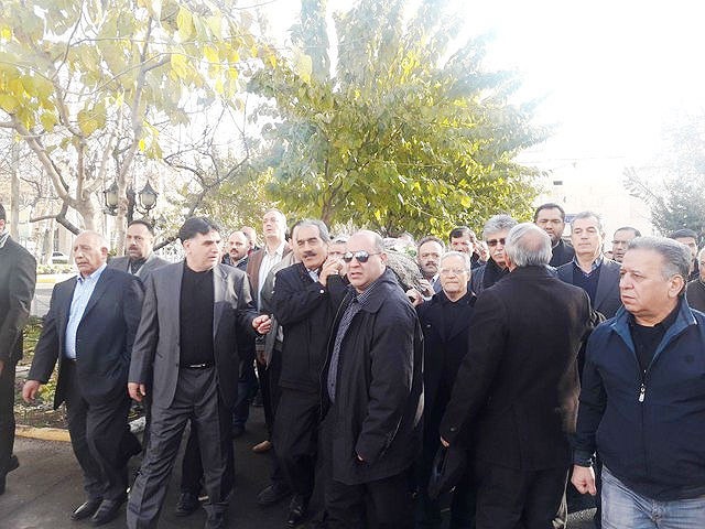 تشییع جنازه برومند