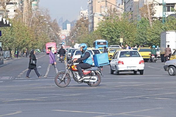 تهران-پیک موتوری