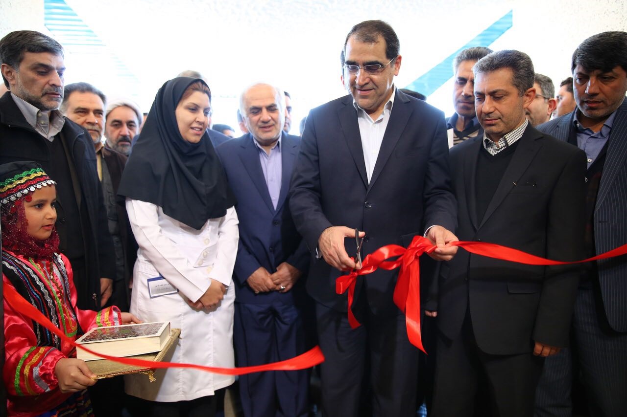 افتتاح پروژه های بهداشتی در مازندران