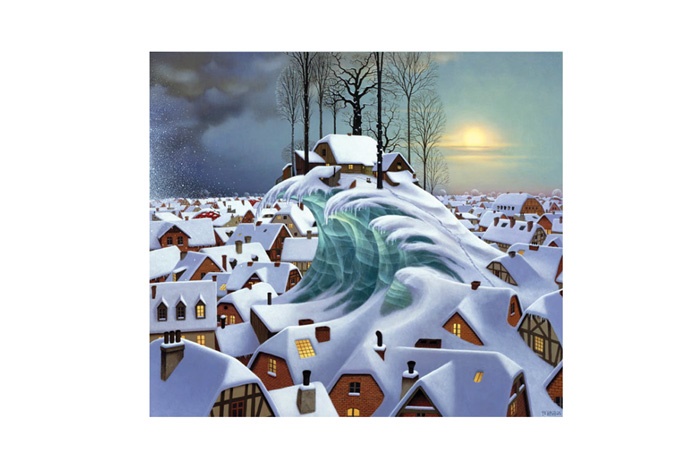 زمستان از چشم هنرمندان نقاش