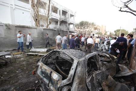 انفجار یک خودرو بمب گذاری شده در بنغازی در شرق لیبی