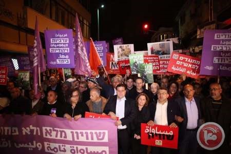 تظاهرات گسترده فلسطینیان و یهودیان علیه نژادپرستی رژیم صهیونیستی