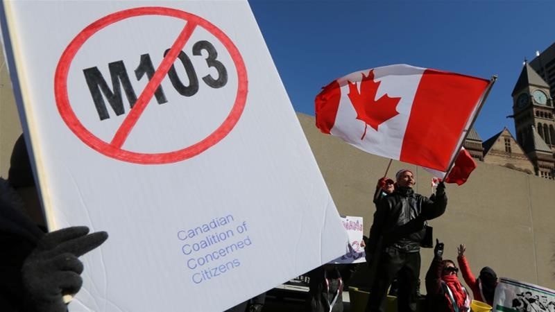  مجلس کانادا قانون محکومیت «اسلام هراسی» را تصویب کرد