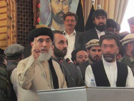 استقبال دولت افغانستان از حکمتیار در ننگرهار 