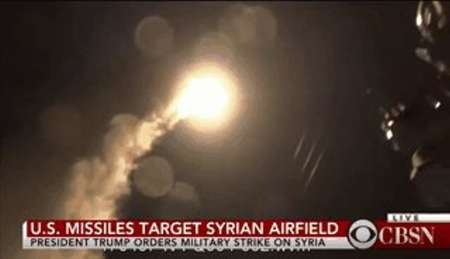  واکنش ها به حمله موشکی آمریکا به سوریه | از محکومیت و حمایت تا تعلیق توافق نظامی مسکو و واشنگتن 