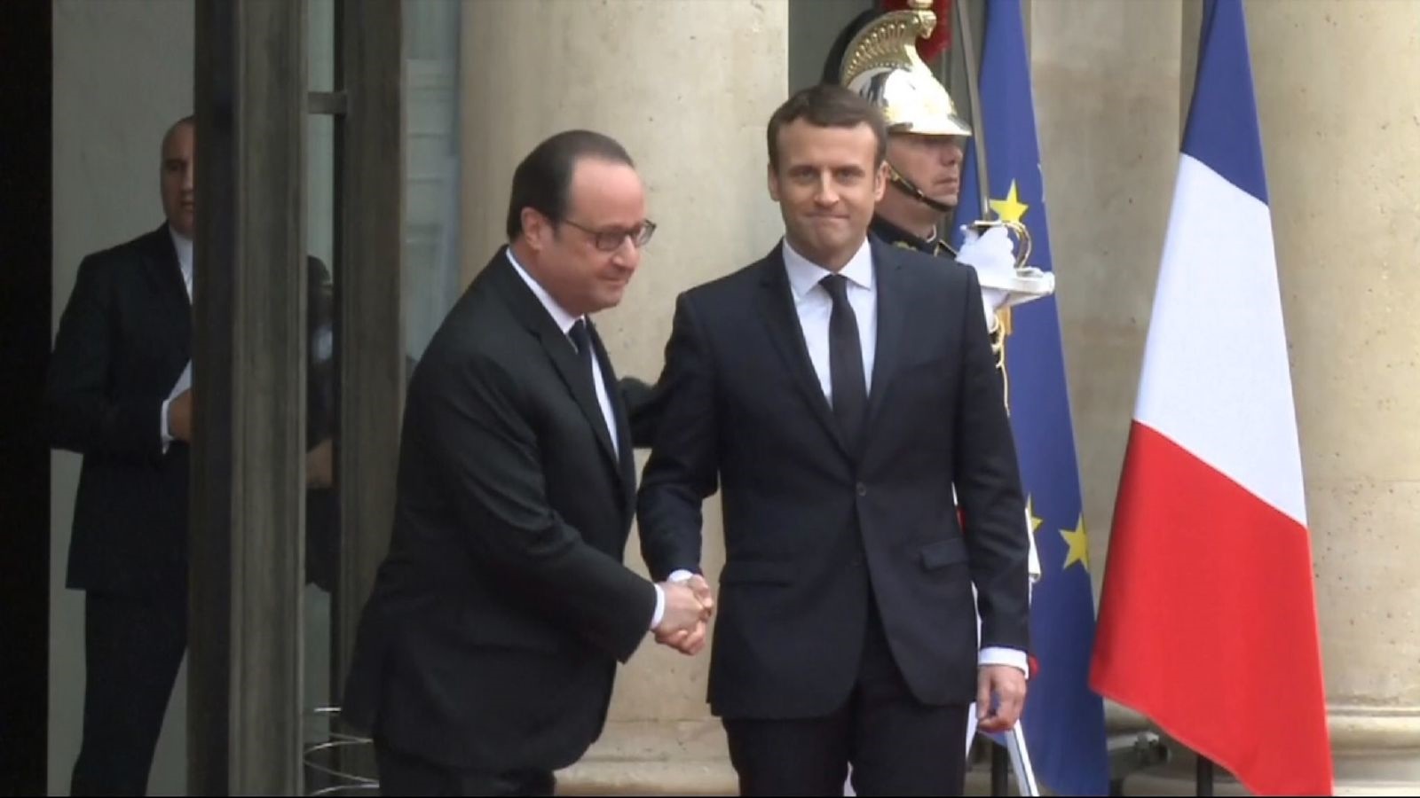 مراسم تحلیف رئیس جمهور جدید فرانسه برگزار شد