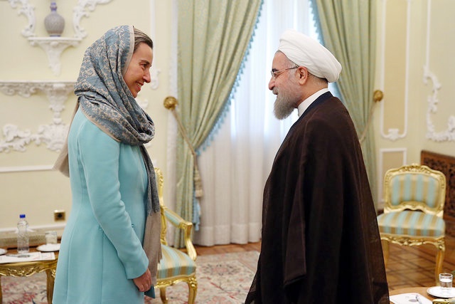 تبریک موگرینی به روحانی | اروپا آماده همکاری با ایران است