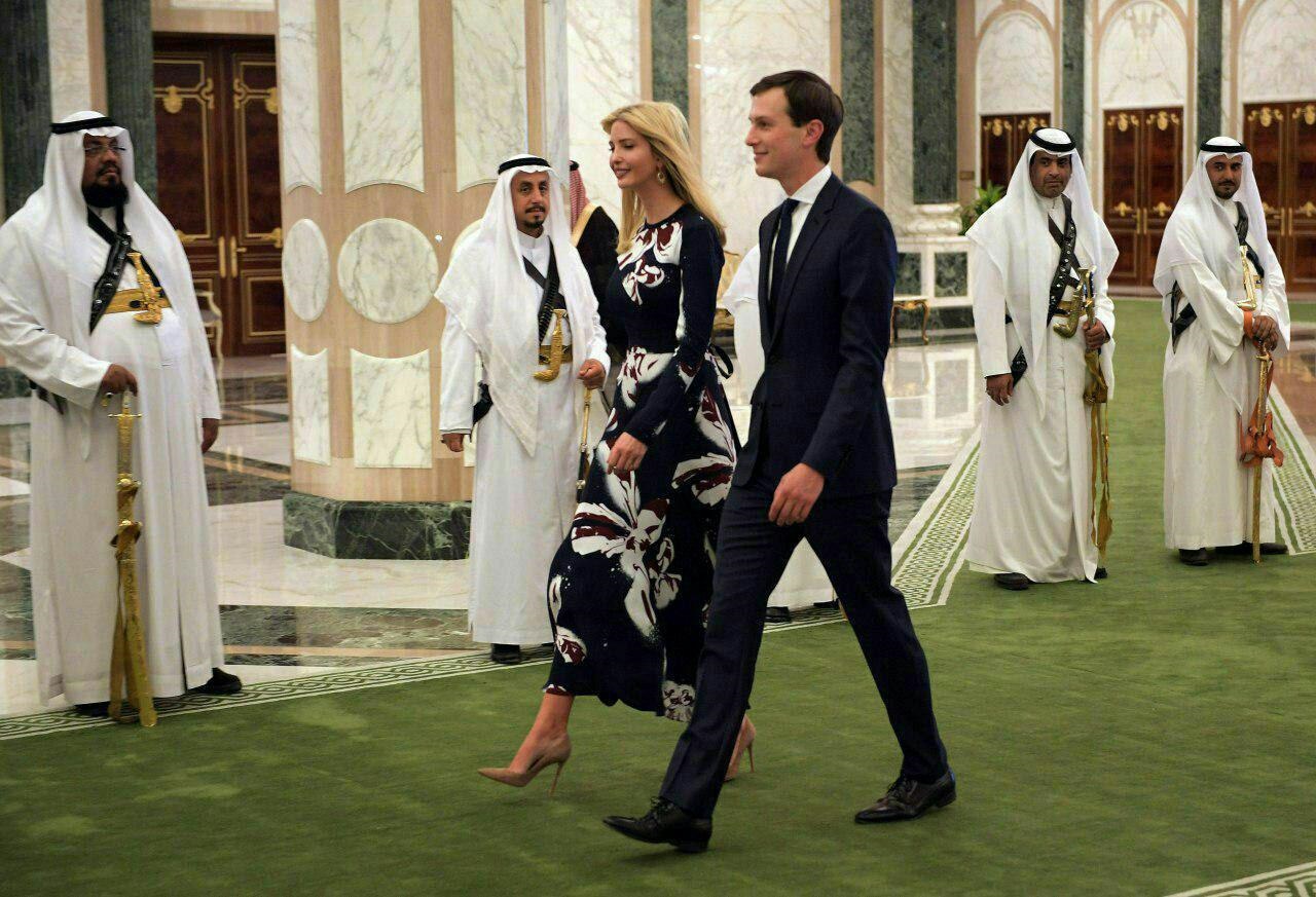  ذوق زدگی دختر ترامپ از حضور در عربستان