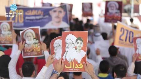  تظاهرات هزاران بحرینی در حمایت از شیخ عیسی قاسم