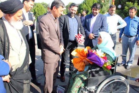 دیدار پر مهر رئیس کمیته امداد از آسایشگاه خیریه کهریزک