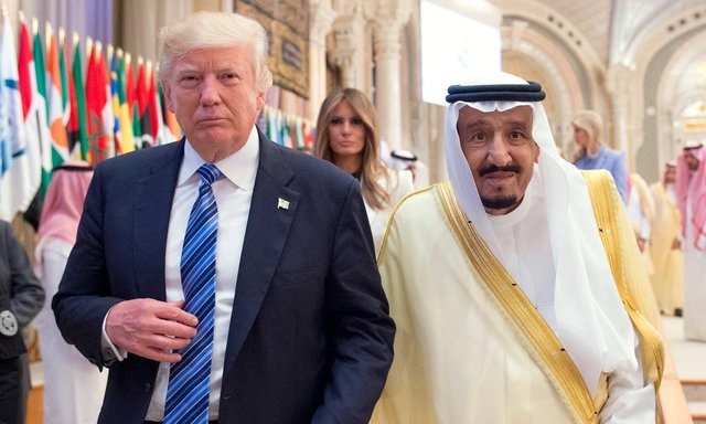 تماس تلفنی ترامپ با پادشاه عربستان درباره بحران قطر