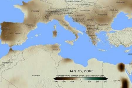 دمای سطح دریا با خشکسالی مرتبط است 