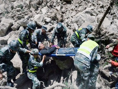زمین‌لرزه ۷ ریشتری در ایالت سیچوان چین