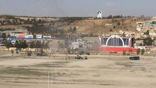 انفجار انتحاری در نزدیک میدان مسابقات کریکت در کابل