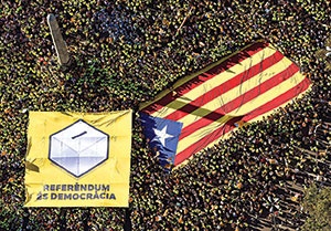 روز دوشنبه حدود یک میلیون نفر از حامیان جدایی کاتالونیا در شهر بارسلون تظاهرات کردند.