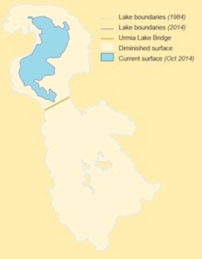 هزینه یک هزار و ۸۸۰ میلیارد ریالی برای احیای دریاچه ارومیه 