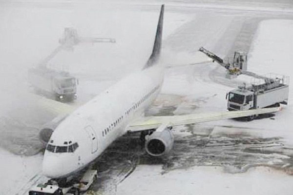 برف فرودگاه امام خمینی