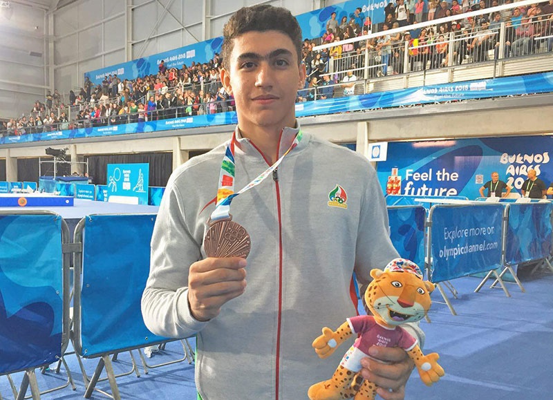 المپیک ۲۰۱۸ جوانان؛ بهلول‌زاده اولین مدال ژیمناستیک در المپیک را به نام خود کرد