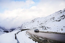 جاده برفی