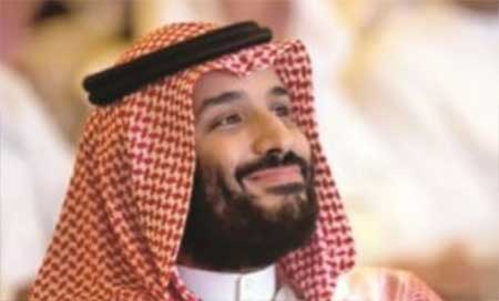 محمد بن سلمان، ولیعهد عربستان دارد تأمین مالی می‌شود.