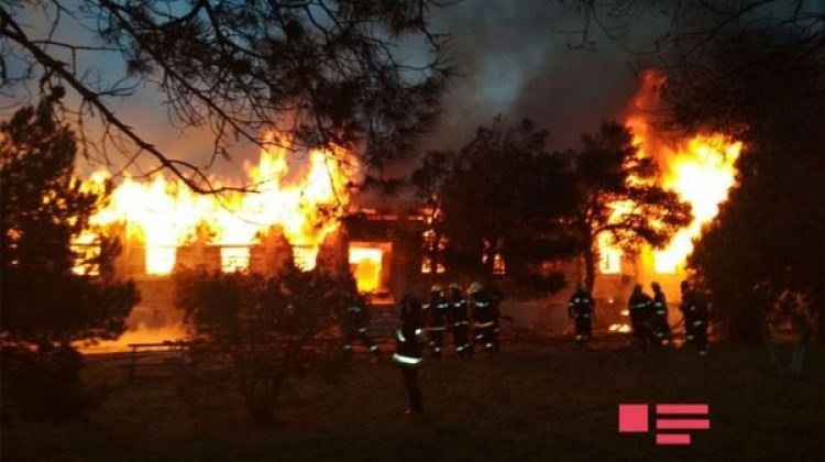 جان باختن ۲۴ نفر در آتش‌سوزی یک درمانگاه در باکو 