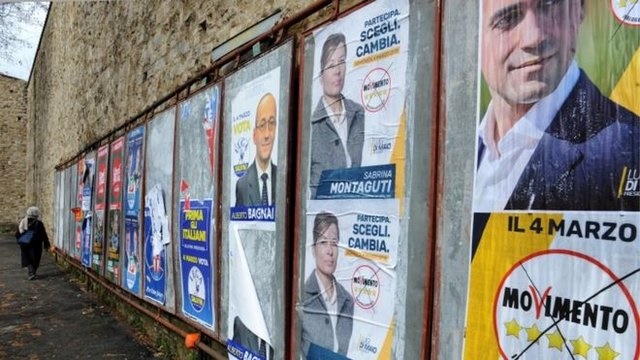 ائتلاف راست میانه‌ پیروز انتخابات ایتالیا | هیچ‌یک از احزاب و ائتلاف‌ها اکثریت را بدست نیاورد