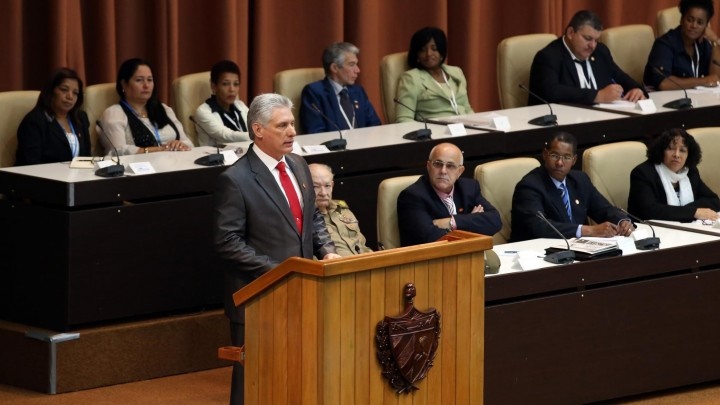 رئیس جمهور جدید کوبا سوگند یاد کرد