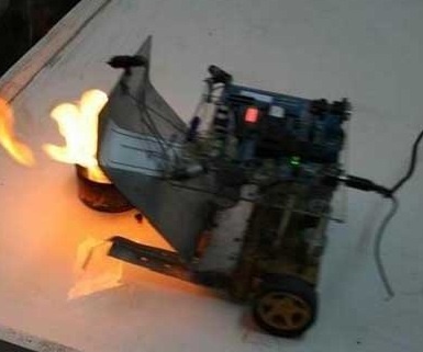ربات آتش نشان ایرانی