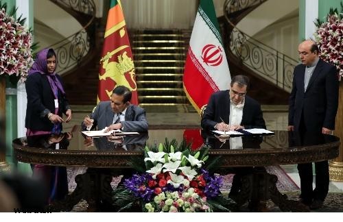 امضای سند همکاری بین ایران و سری لانکا