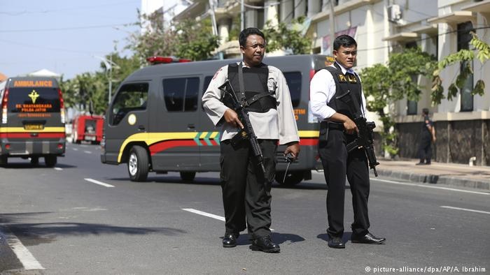 حمله مرگبار انتحاری به پاسگاه پلیس در اندونزی
