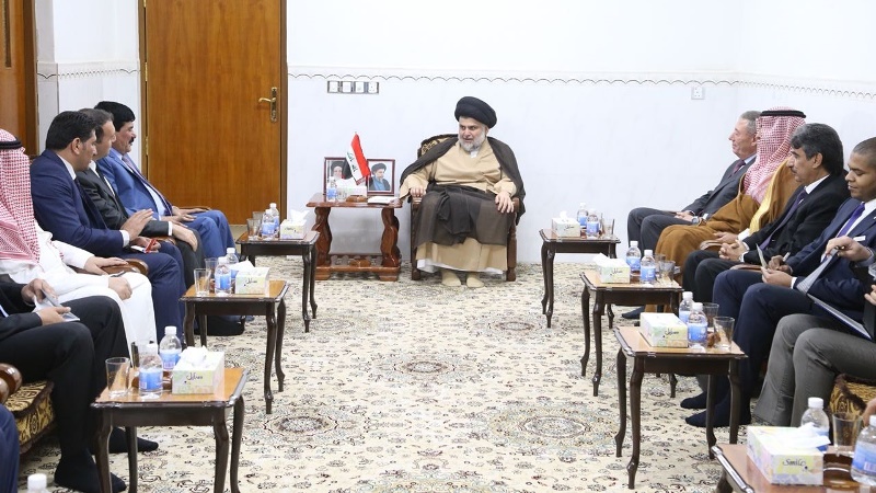 مقتدا صدر، چانه زنی در داخل و رایزنی با خارج برای تشکیل دولت عراق