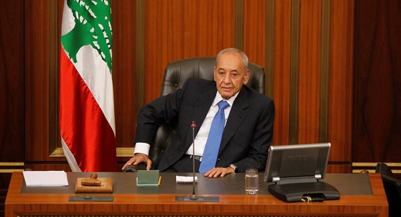 آغاز به کار دوره جدید پارلمان لبنان | بری بار دیگر رئیس شد