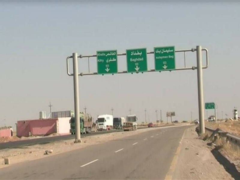 بغداد با بازگشایی جاده اربیل به کرکوک موافقت کرد