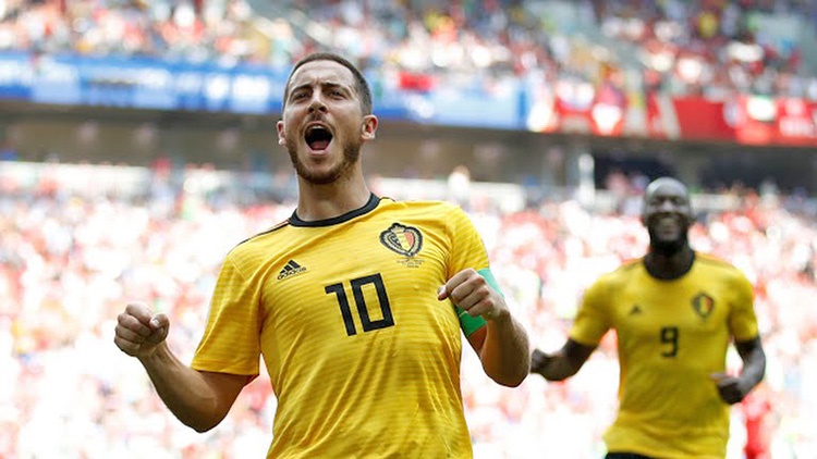 بازی بلژیک و تونس در جام جهانی