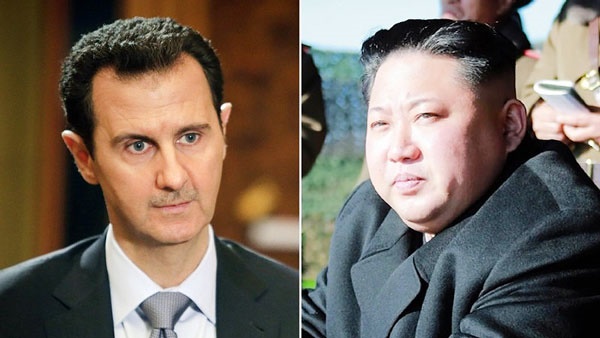 رهبران سوریه و کره شمالی