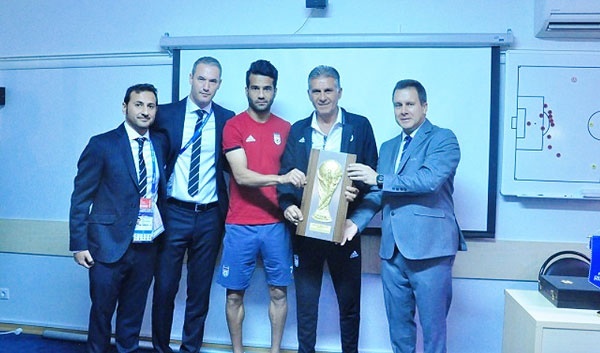 خوشامدگویی رسمی فیفا به تیم ملی فوتبال ایران