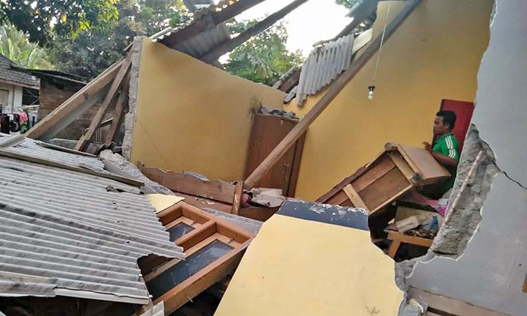 زلزله اندونزی