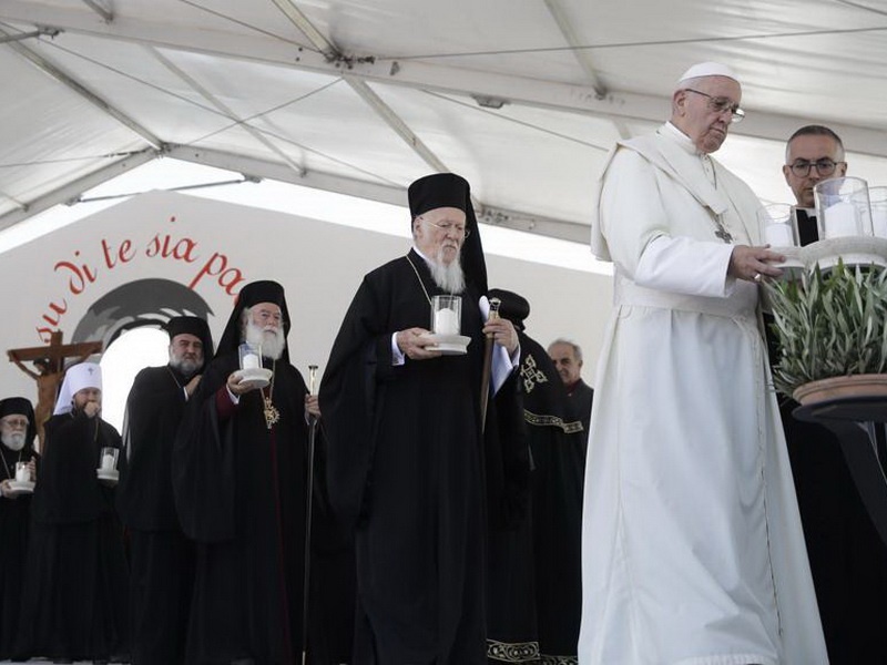 پاپ برای صلح در خاورمیانه فراخوان داد
