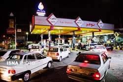 صف بنزین مازندران