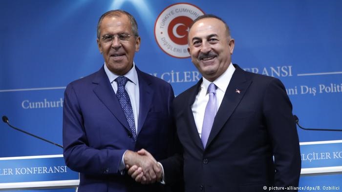 حمایت روسیه از ترکیه در مناقشه با آمریکا