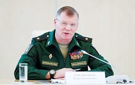 ایگور کوناشنکوف، سخنگوی وزارت دفاع روسیه