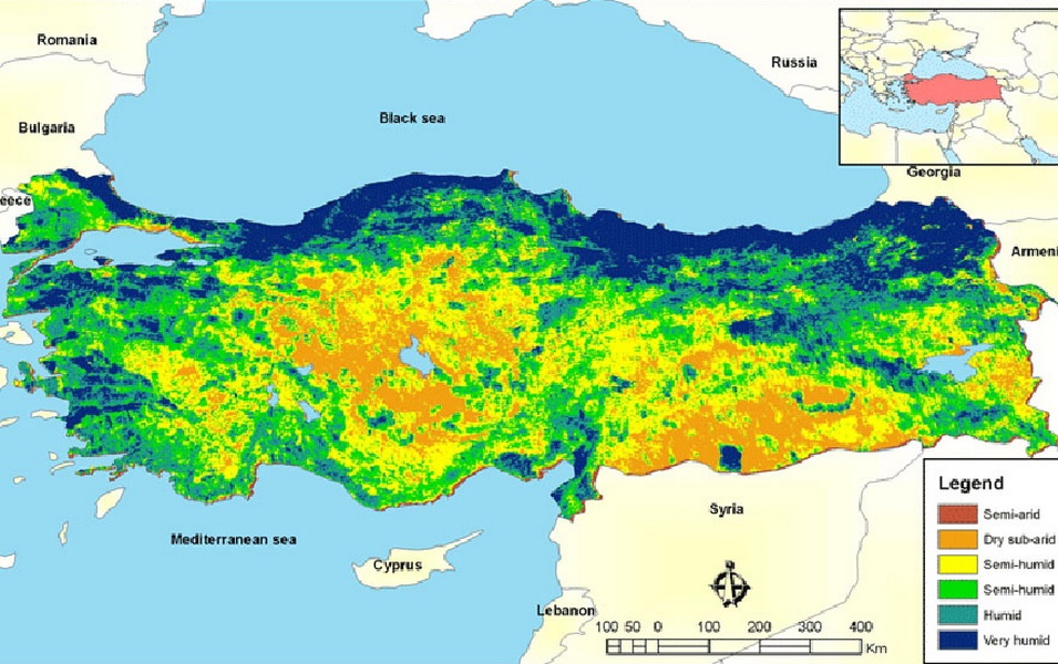 گسترش روز افزون خطر خشکسالی در ترکیه