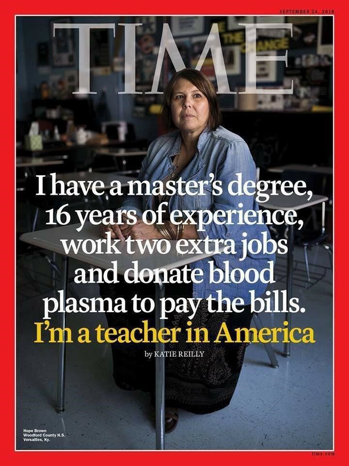  زندگی مشقت بار معلمان آمریکایی به روایت مجله تایم