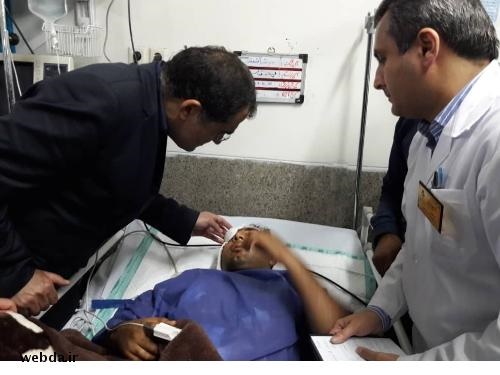 عیادت وزیر بهداشت از مجروحان حادثه تروریستی اهواز
