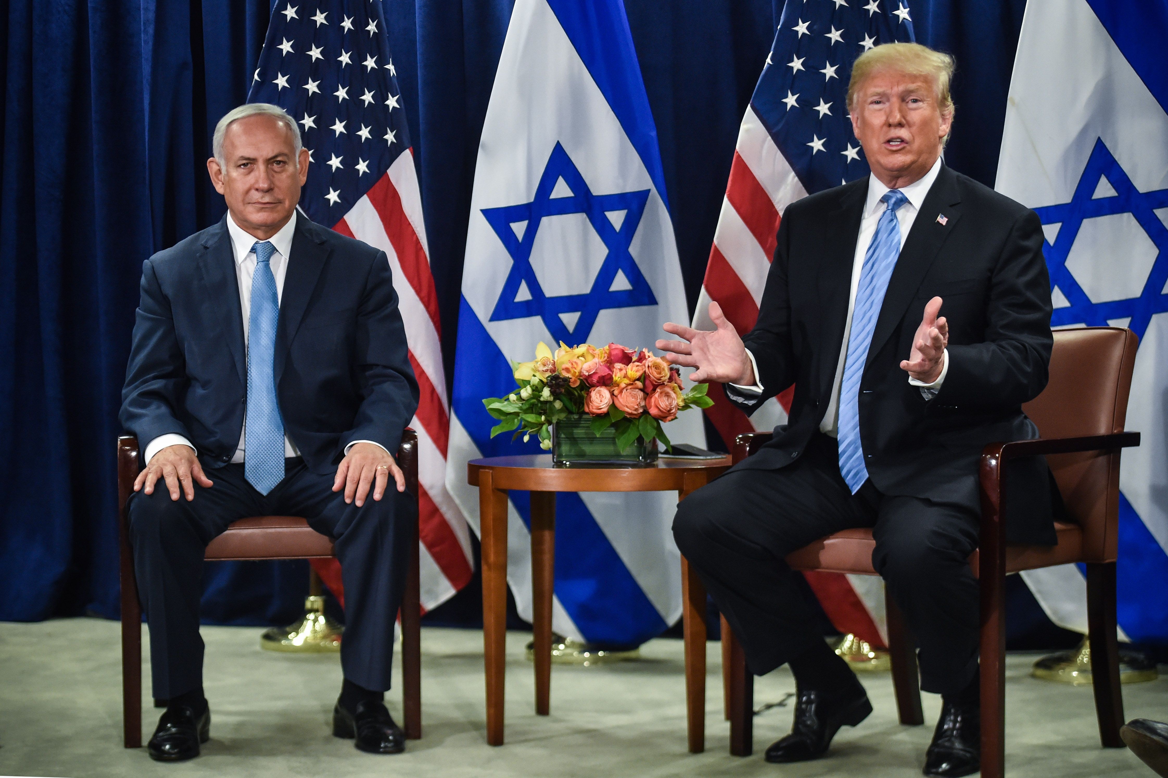 دیدار ترامپ و نتانیاهو پیش از شروع نشست شورای امنیت