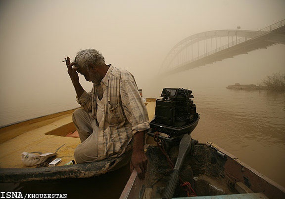 افزایش روزهای گرد و غباری خوزستان از ۲۵ به ۱۳۳ روز