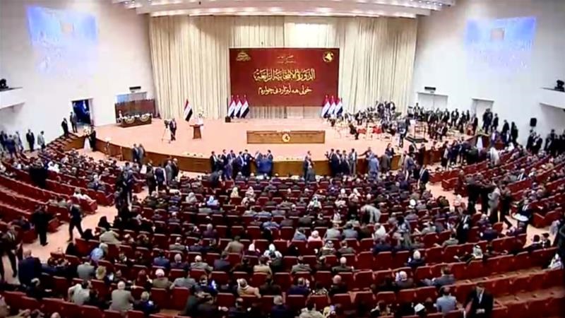 ادامه جلسه اول پارلمان جدید عراق به ۲۴ شهریور موکول شد