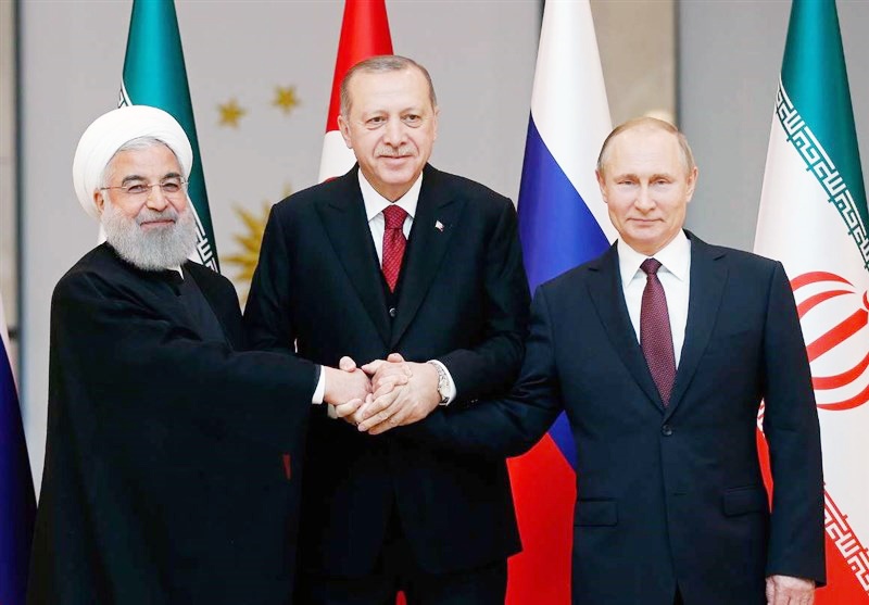 بیانیه مشترک روسای جمهورایران، روسیه و ترکیه